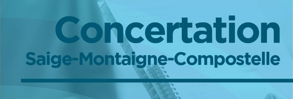 Concertation Saige Montaigne Compostelle
